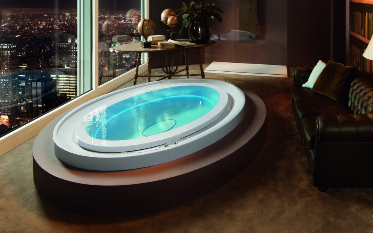 Aquatica Fusion Ovatus HydroRelax Jetted Outdoor/Indoor Bathtub (US version 240V/60Hz) picture № 0